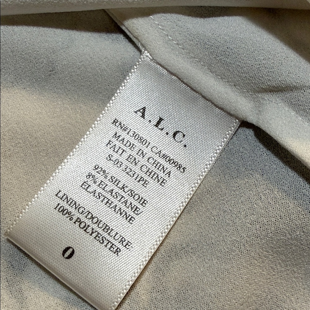 A.L.C. BRIEN SILK BLEND FLORAL RUFFLED MINI SKIRT💥 - Picture 10 of 11